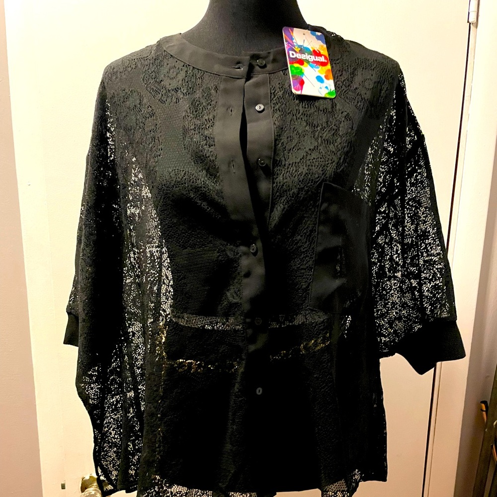 Desigual lace Top
